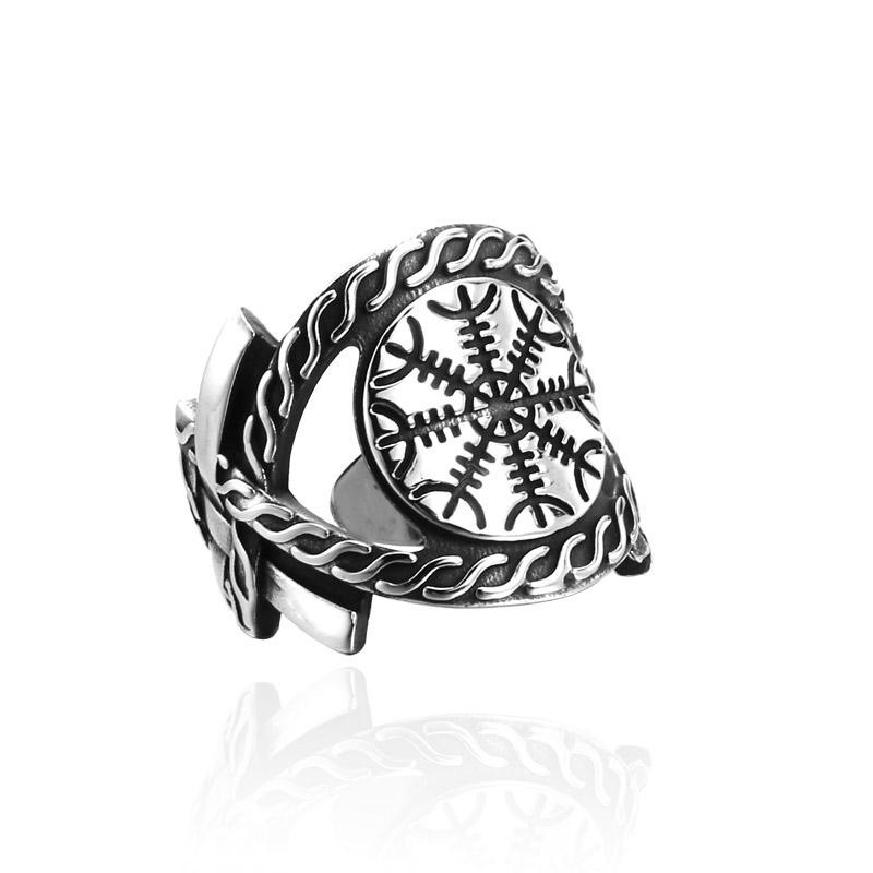 Men's Retro Fashion Titanium Steel Ring