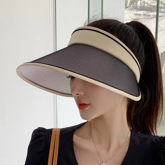 Brim Fan Sun Bonnet Woman Charging Black - Shop at LoveMi