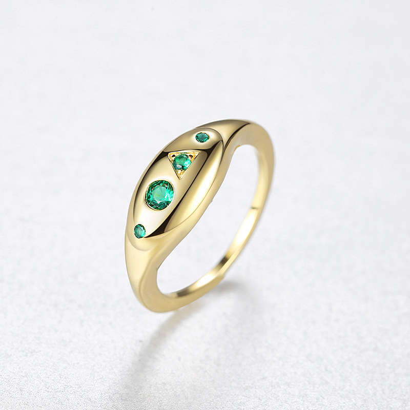 Cross-border New Product European And American Style Silver Ring