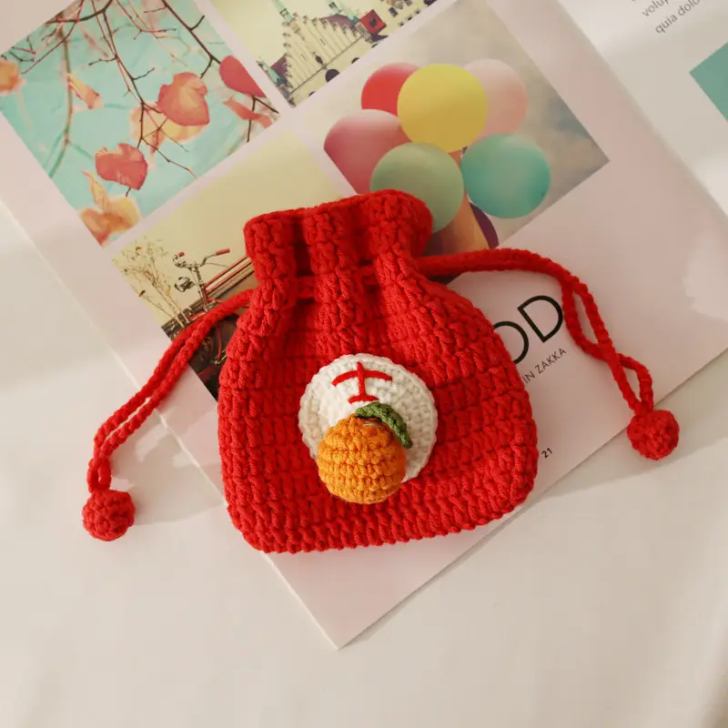 Good Luck And Meaning Hand-woven Coin Purse