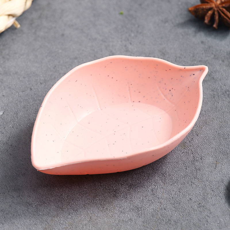 Leaf saucer pink