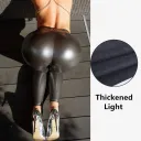 Black Glossy Velvet