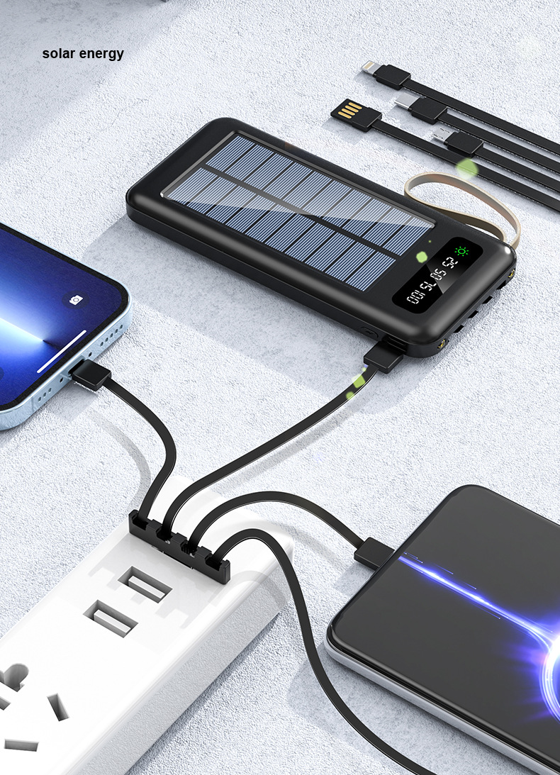 Title 8, Solar Super Capacity Power Pack Charge Portable...