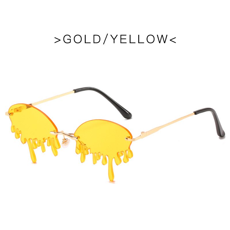 Title 2, Teardrop Jelly Color Marine Clip Sunglasses Per...