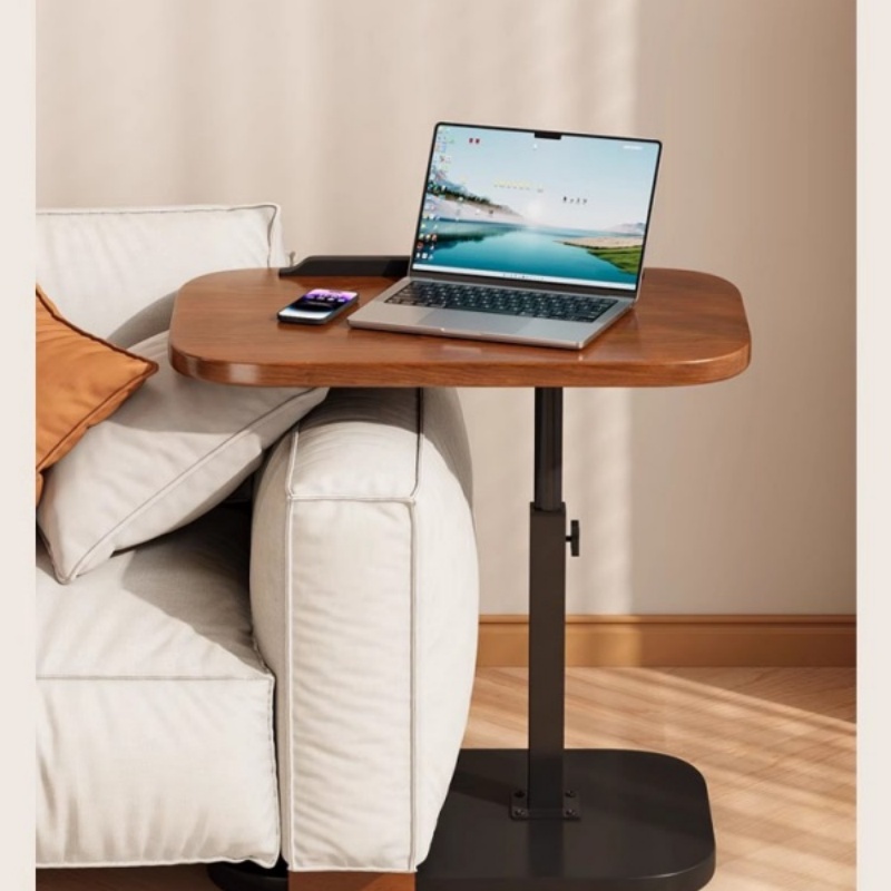 C-Shaped Adjustable Sofa Side End Table Coffee Laptop Living Room Bedroom — image 10