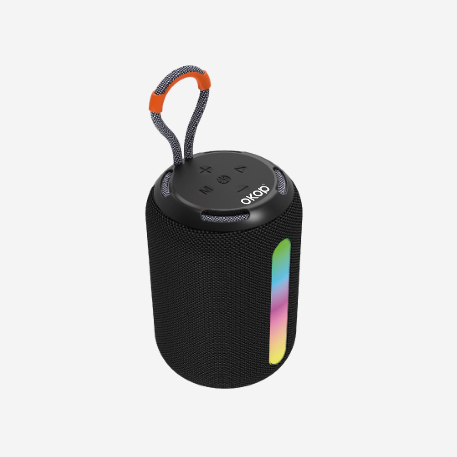 KP-599 Hot Selling Portable Outdoor Bluetooth Speaker With Subwoofer LED Lights And Card Playback Export Wholesale