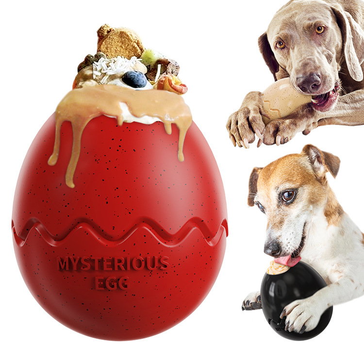 Pet Food Leakage Ball Dog Teeth Grinding Super Ball Slow Food Ball Dog Teeth Grinding Can't Bite Through, Venting By Chewing On Toys 2