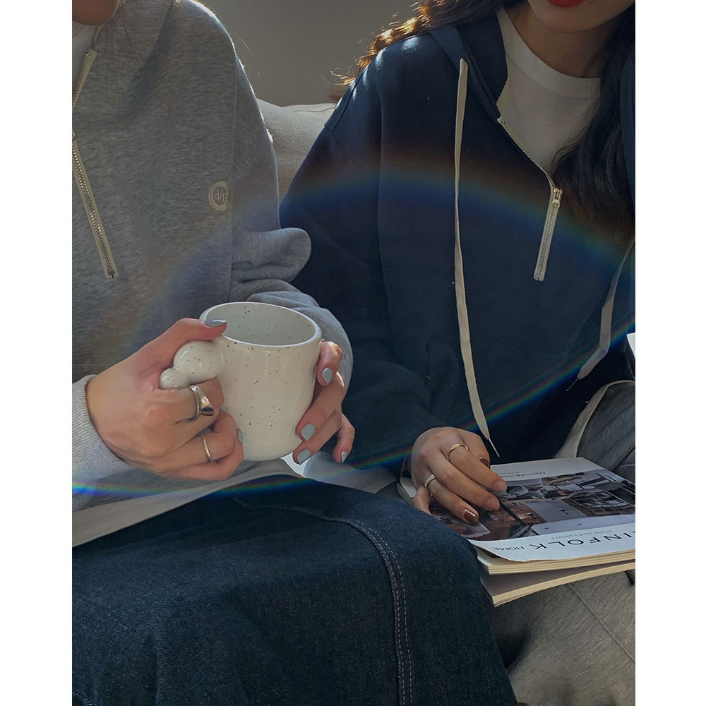 Women's Hooded Sweater Korean Style Autumn And Winter New Long-sleeved Embroidery