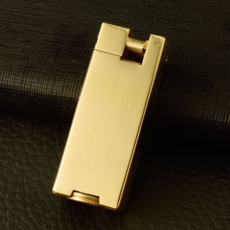 Metal Heavy Trench Kerosene Personality Retro Metal Old-fashioned Grinding Wheel Creative Lighter