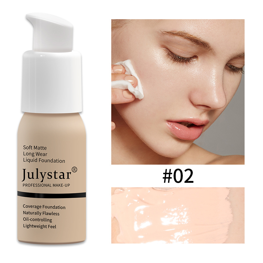 Moisturizing Foundation Make-up, Waterproof, Long-lasting, Concealer, Liquid Foundation, Beauty Makeup — foto 4
