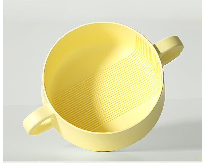 be2c241e f70c 4cac b7bc a2ab64411c91 - Stainless Steel Cartoon Baby Side Food Bowl Double Ear Soup