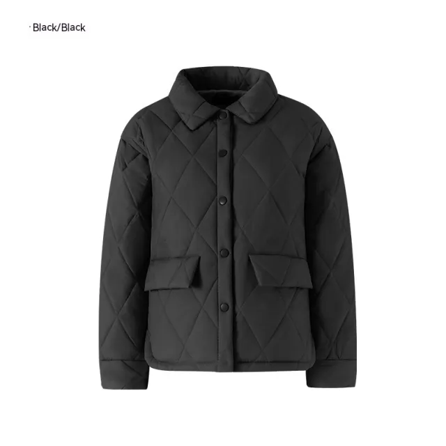 Workwear Cotton padded Jacket Winter Cotton padded Clothes Short Black - Shop at LoveMi