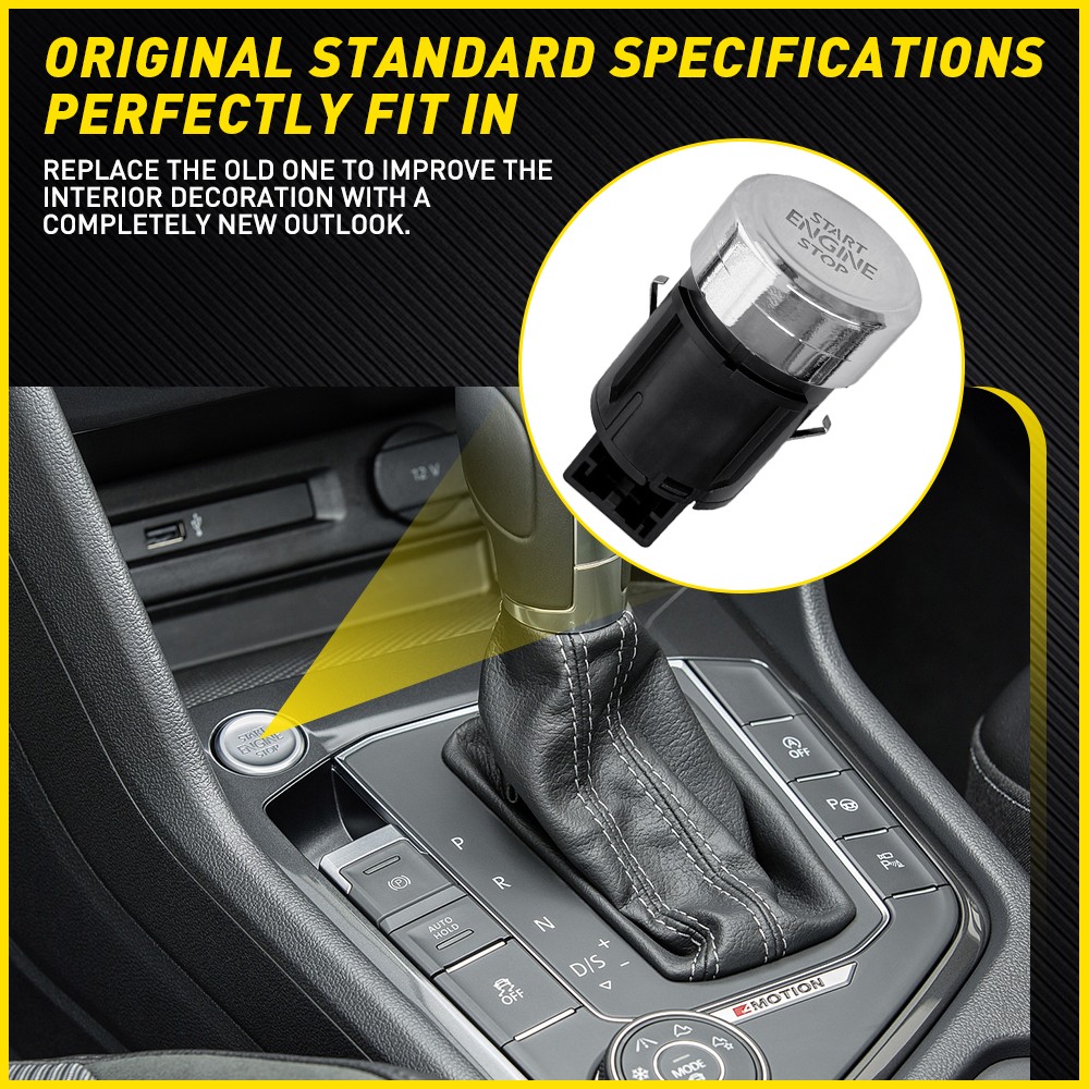 For VW Tiguan - 5NG959839 Start Engine Stop Button Ignition S Witch — image 6