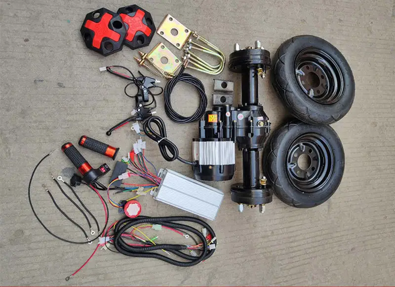 Trolley Modification Accessories Low Speed Rear Axle High Torque