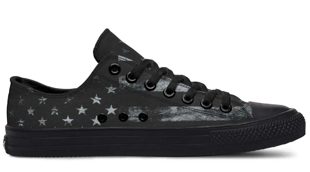 Fashion Print Couple Low-Top Canvas Shoes