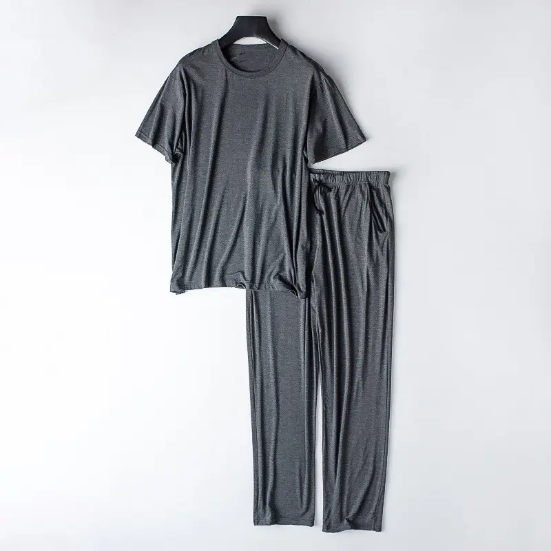 Short-sleeved T-shirt Thin Loose Trousers Summer Can