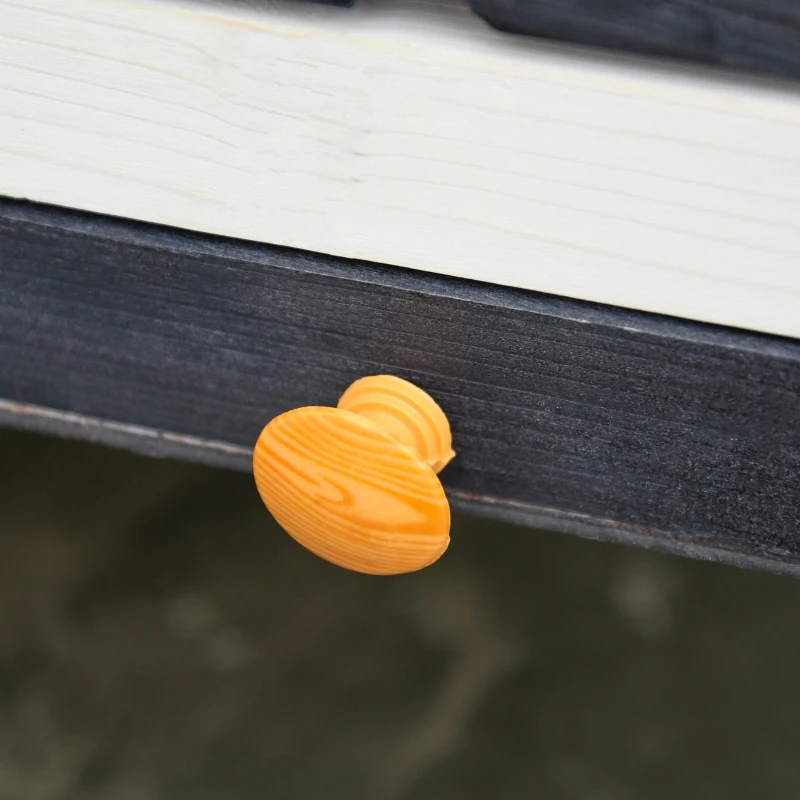 AwHut Wooden Rabbit Hutch, Bunny Cage For Small Pet W Slide-out Tray, Openable Roof