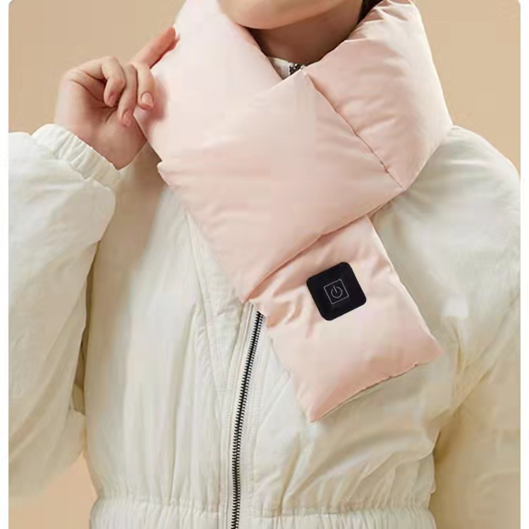 Usb Winter Warmth  Rabbit Fur Heating Scarf