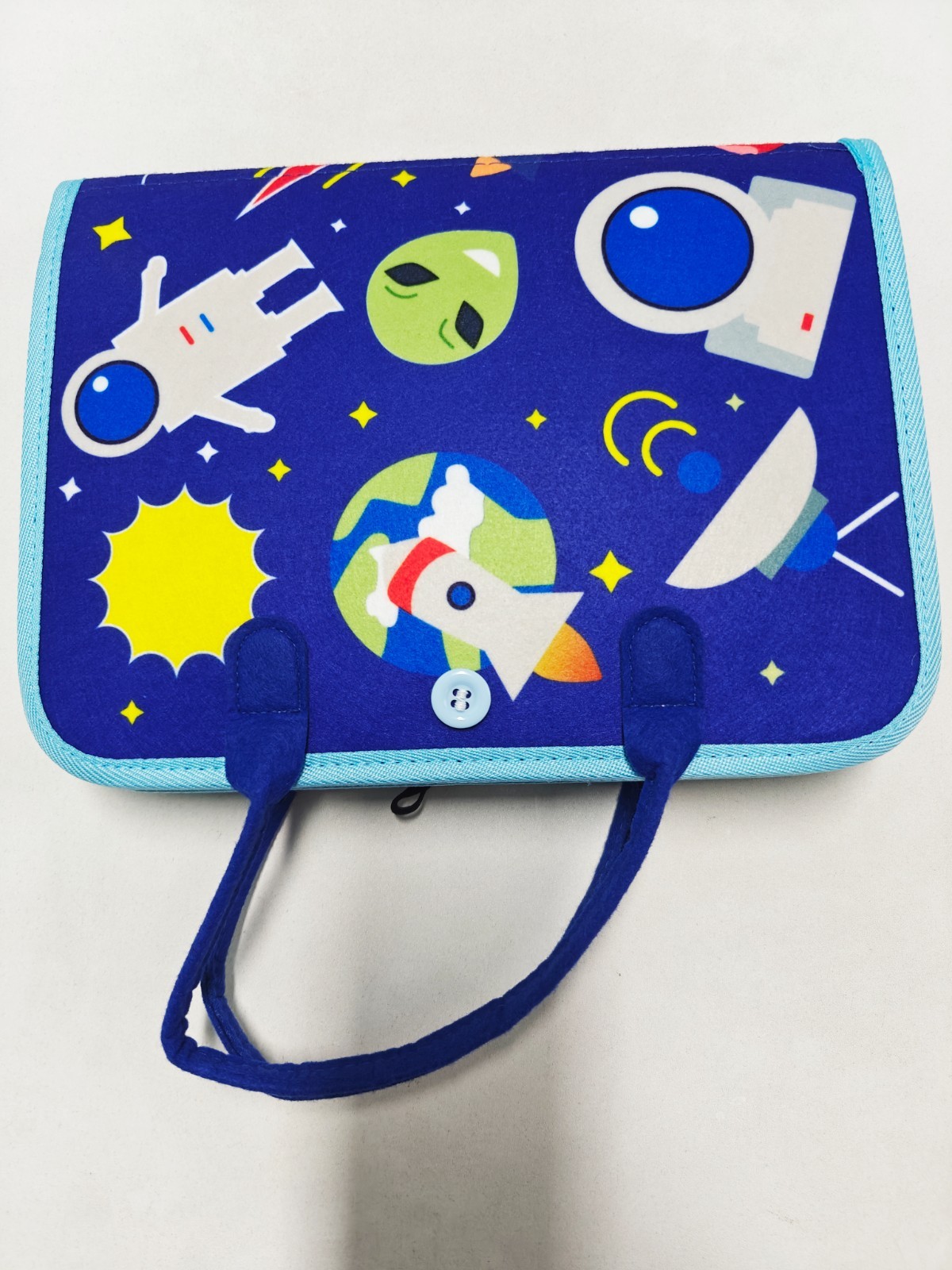 Toddler Busy Board Intelligence Learning Toys Sensory Montessori Book Kids Game