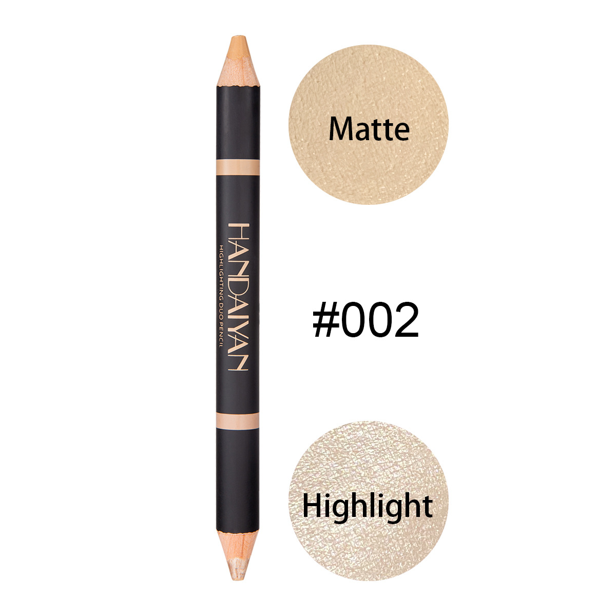 Tattoo Eyebrow 2 In 1 Double Head Eyebrow Pencil And Highlight Waterproof Lasting Eyes Black Brown Eye Brow Tint - Shop at LoveMi