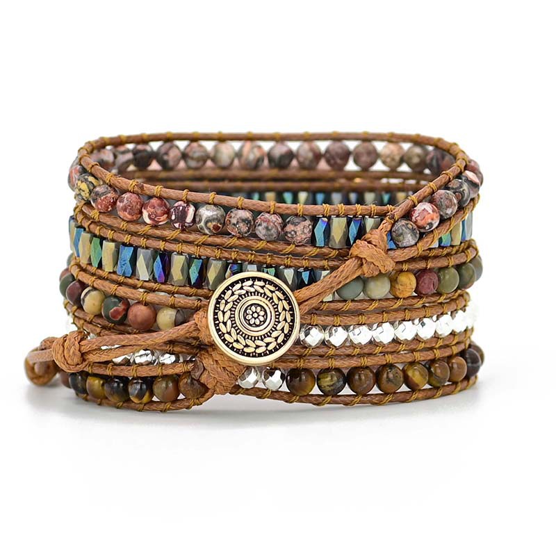 Strap Bracelet Natural Emperor Stone Strap Braided