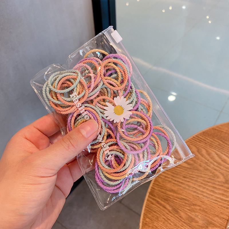 Girl Princess Color Head Hair Tie Rubber Band