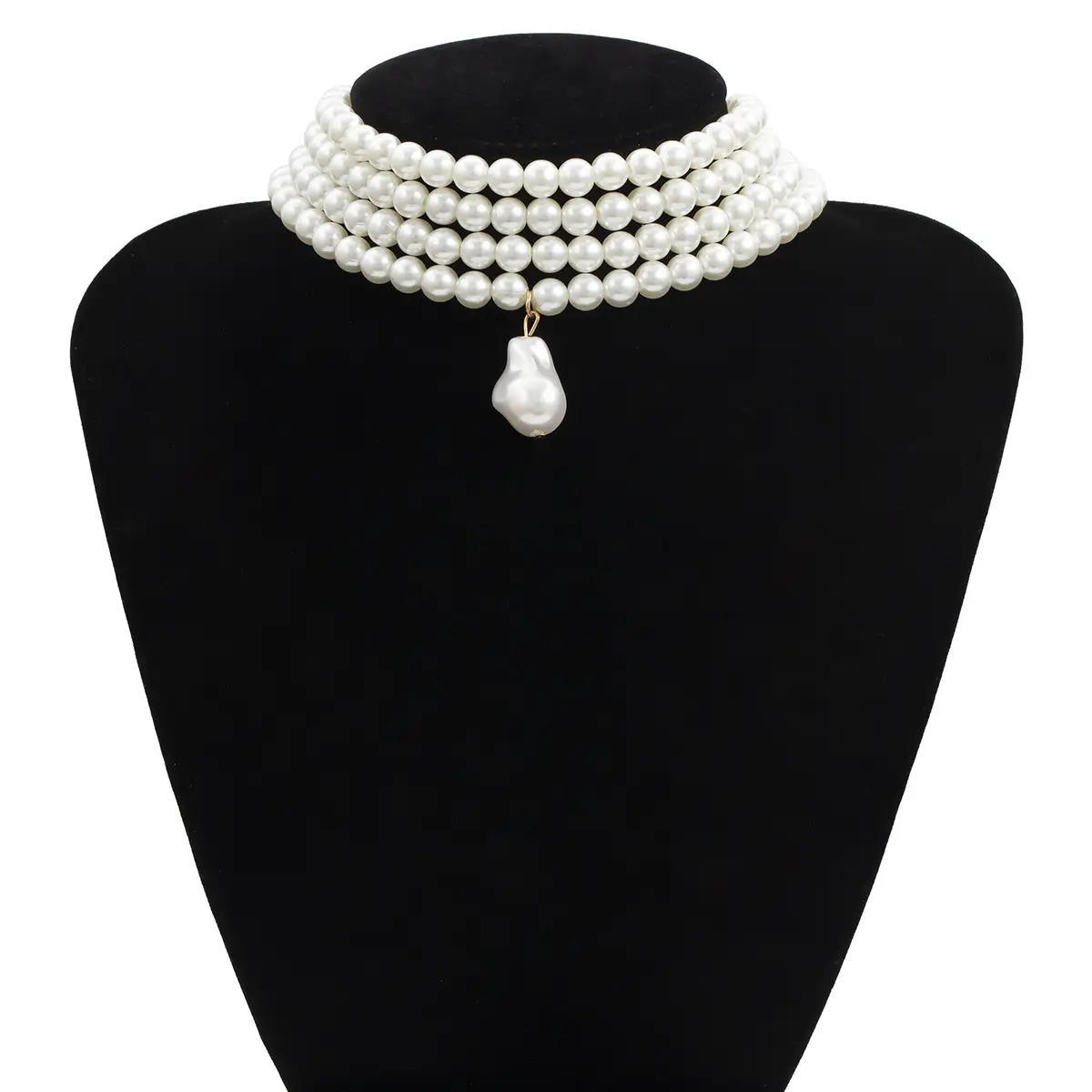 Cross-border Jewelry Temperament Simple Round Geometric Necklace