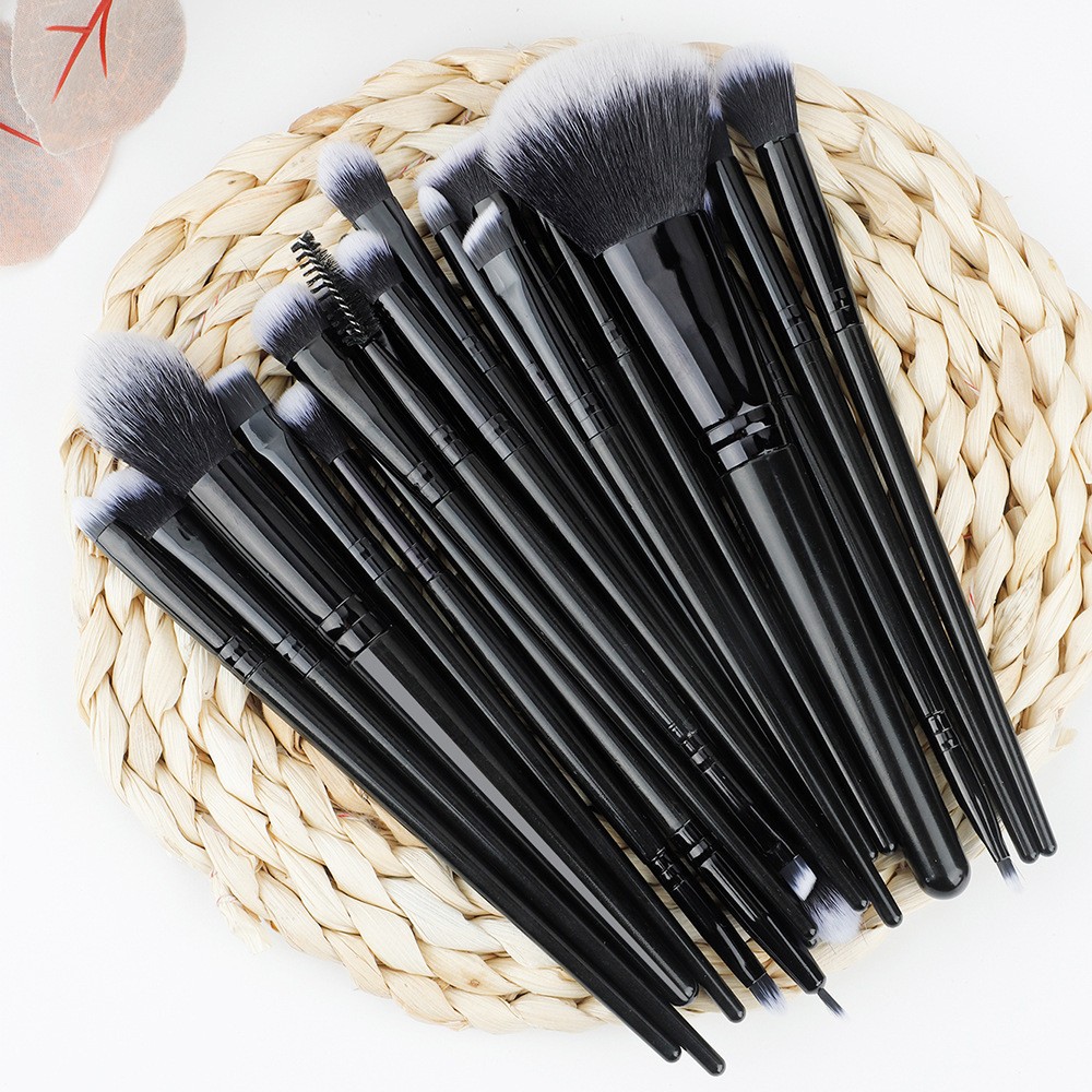 25PCS Make Up Brushes Set Synthetic Eyeliner Eyeshadow Foundation Blusher Tool