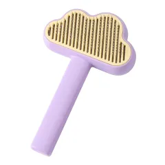 New Cloud Pet Comb Cat Comb Pet Brushing Pet Self-cleaning Needle Comb Pet Hair Remover Pet Comb Batch - Colour Box Included - View 1