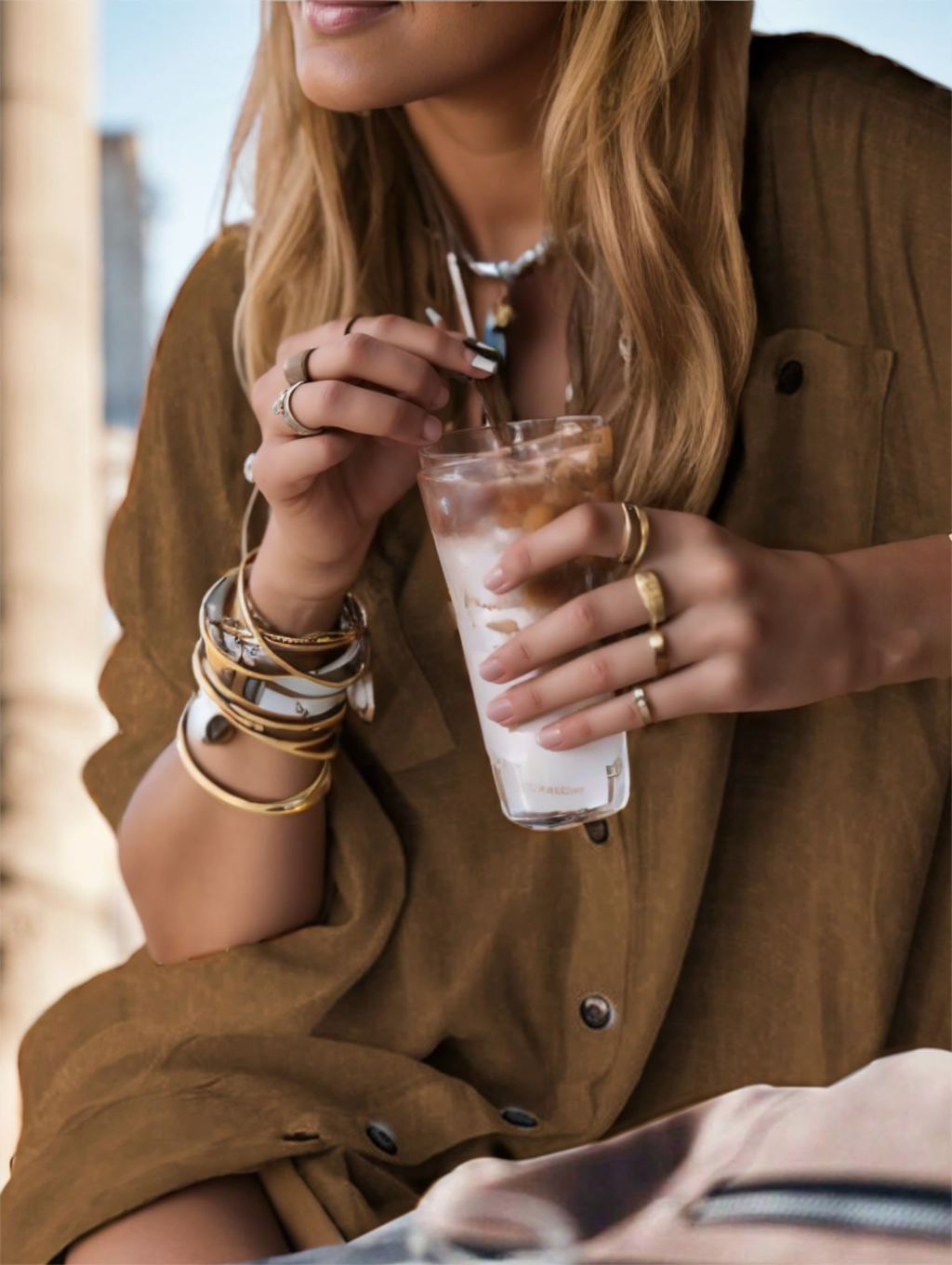 Women's Solid Color Minimalist Long Sleeve Buttoned Shirt