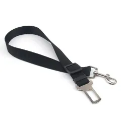 Pet Supplies Dog Car Dog Seat Belt Harness Leash Dog Collar Adjustable Seatbelt Leash For Small Medium Dog Travelling Accessories - Black - View 1