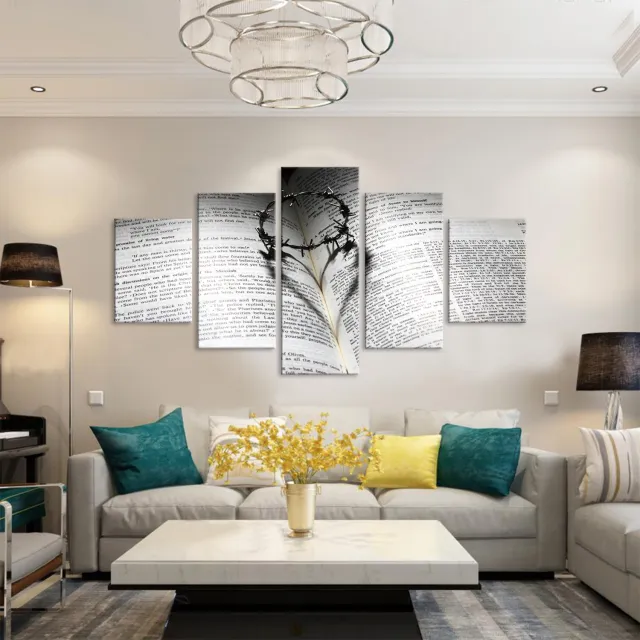 Teach The Crown Bible Decoration Canvas Painting Draw Core - Shop at LoveMi