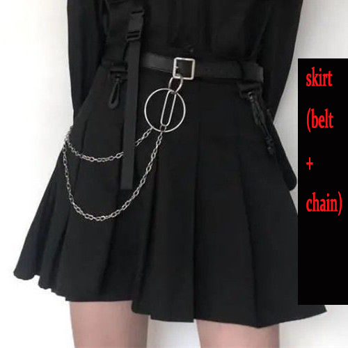 All-match Dark Line Loose BF Shirt Top Women's Time