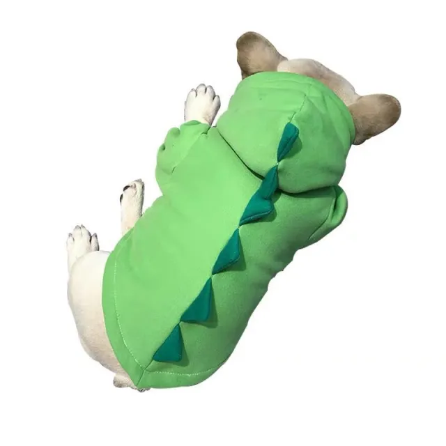 Pet Dog Fashion Simple Padded Sweatshirt Dinosaur - Shop at LoveMi