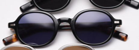 Korean Version Of The Oval Frame Retro Polarized Sunglasses
