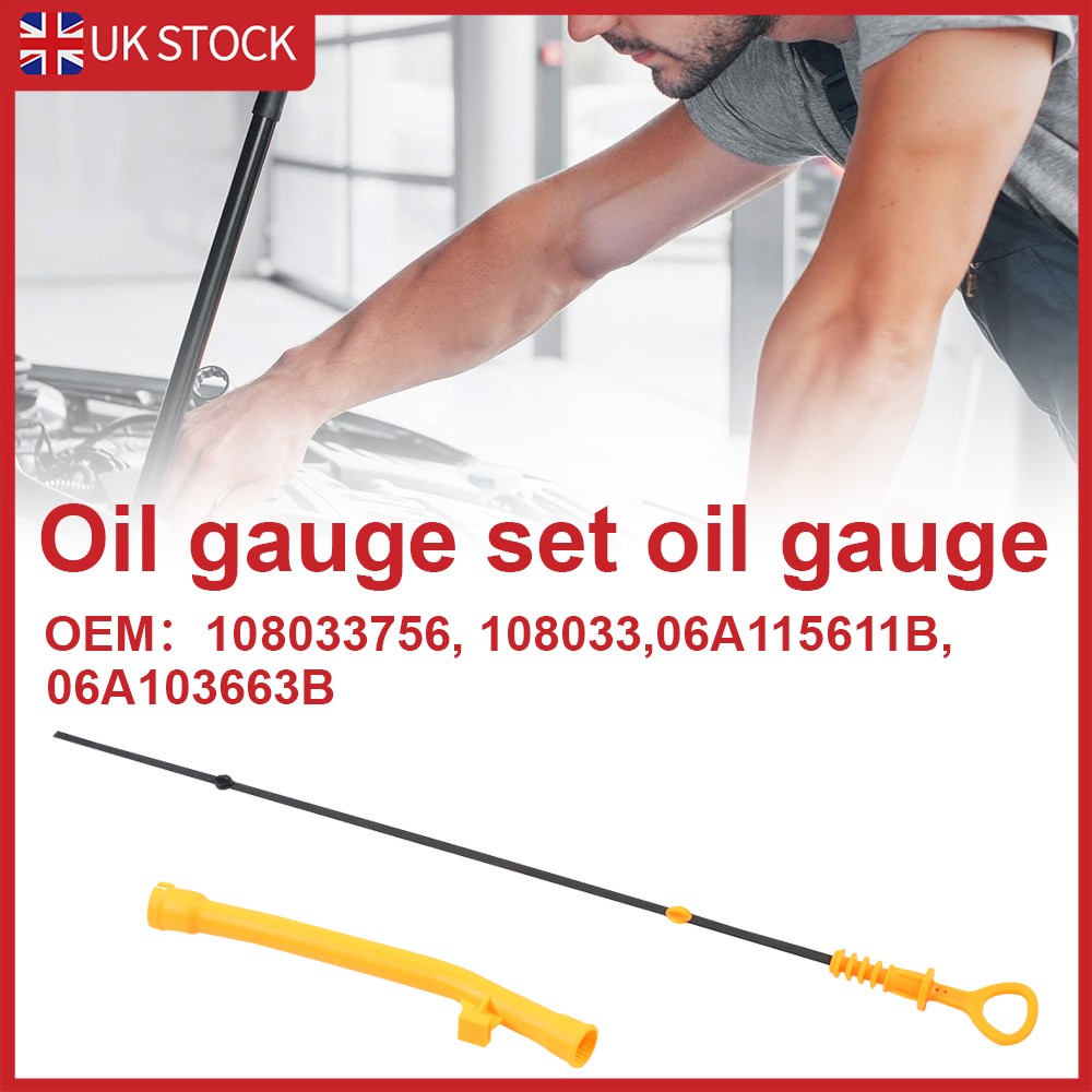 Engine Oil Dipstick Fits A Udi A3 TT Seat L Eon Skoda Octavia Mk1 VW 06A115611B — image 7