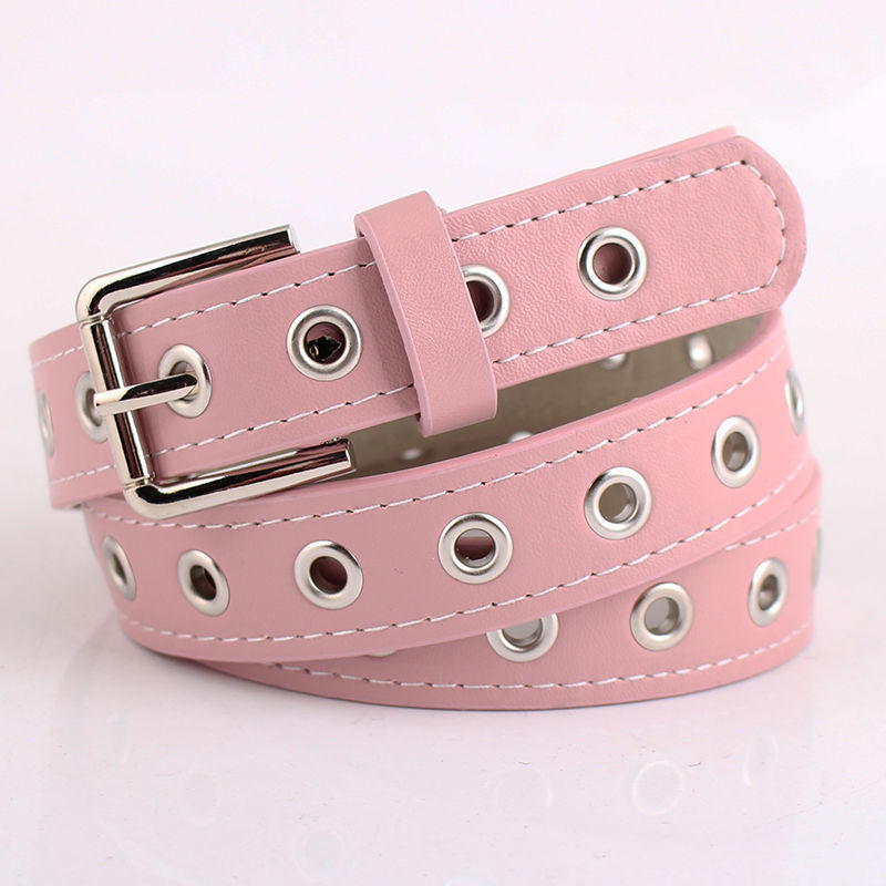 Title 4, Womens All-match Belt With Full-hole Eye-catch...