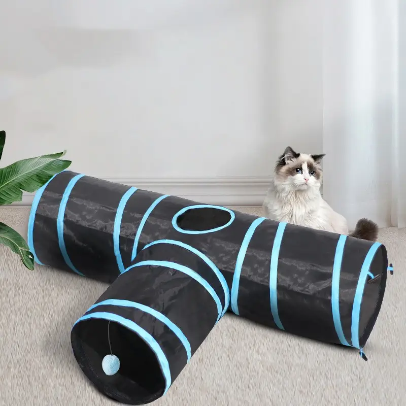 New Cat Tunnel Foldable Pet Climbing Path