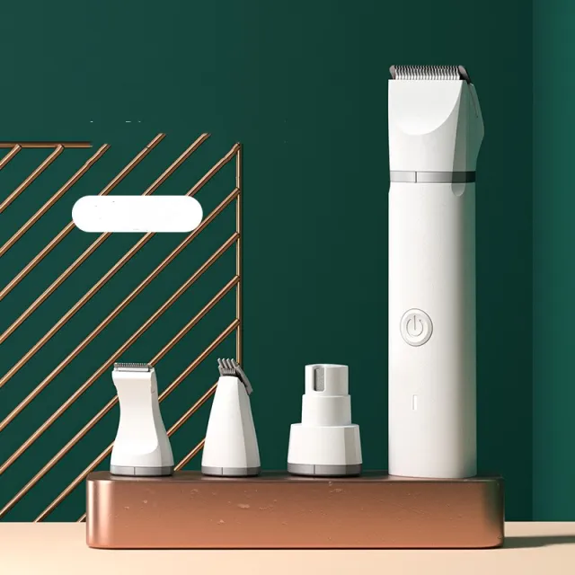 Foot Hair Electric Fader Dog Trimmer Clipper Four In One Classic White - Shop at LoveMi