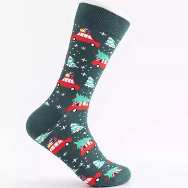 Christmas Element Casual Trend Men's Socks Christmas Gifts - Shop at LoveMi