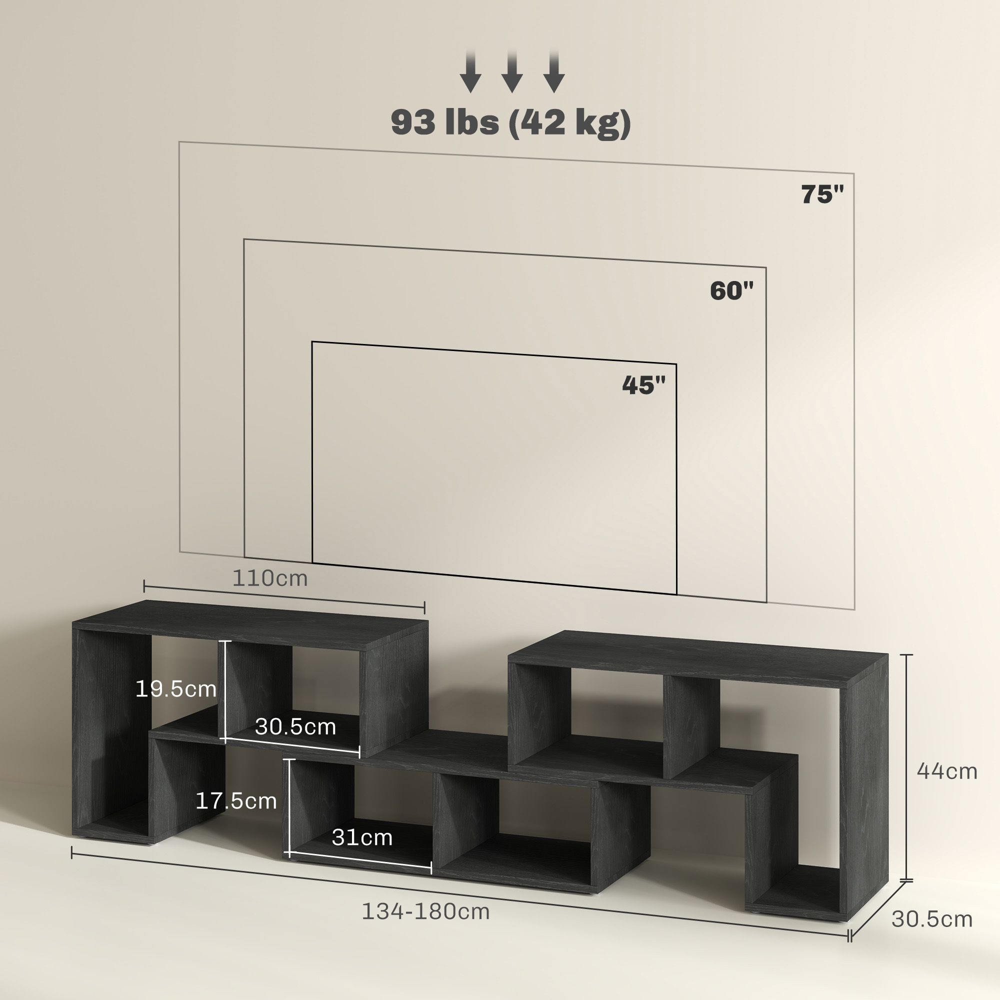 Three Modular TV Cabinets — image 10