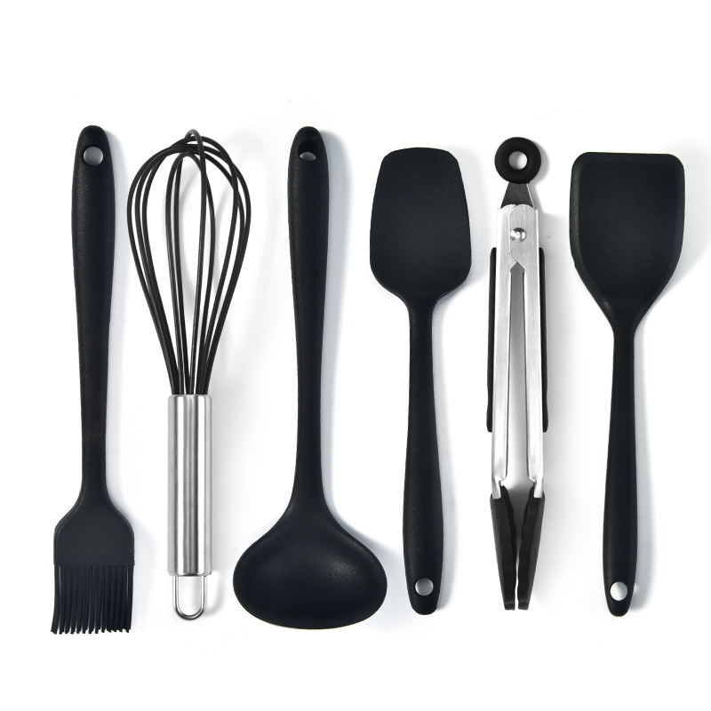 Title 4, Six-Piece Silicone Mini Cooking And Baking Uten...