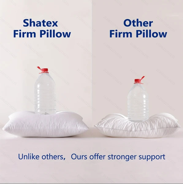 White Standard Size Extra Firm-pillow 1800