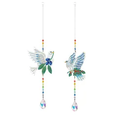DIY Diamond Painting Prismatic Pendant - View 1