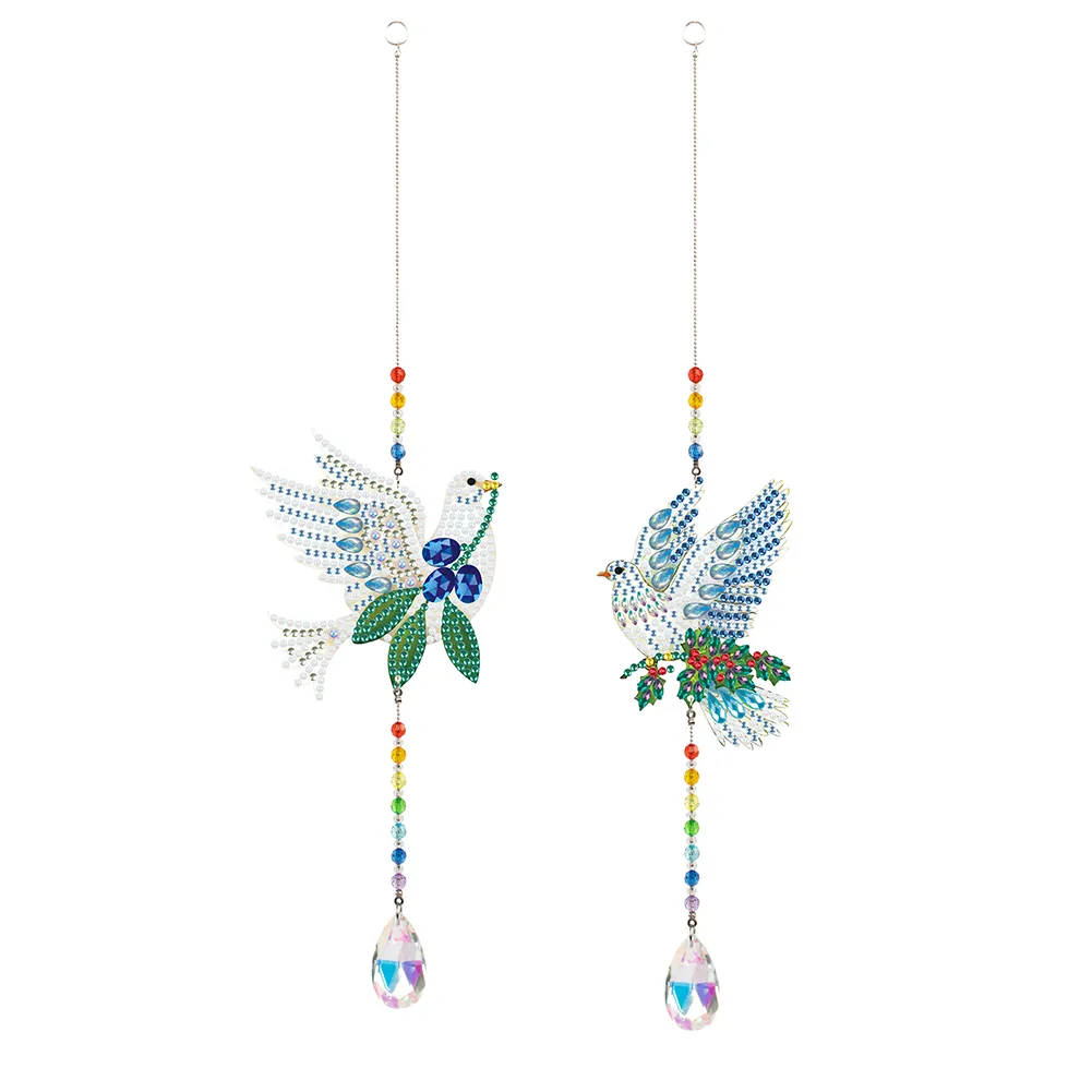 DIY Diamond Painting Prismatic Pendant