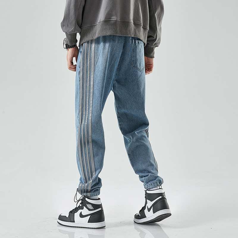 Spring Men's Jeans Student Trend Harlan Casual