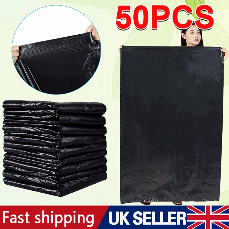 50HEAVY DUTY RUBBLE BUILDERS RUBBISH WASTE BAGS THICK HEAVY STRONG UK — image 10