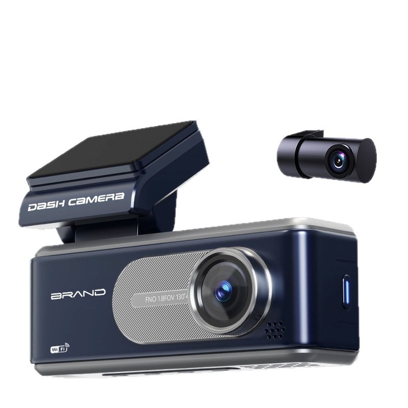 Dual-camera High-definition 4K Car Dashcam With Recording Function