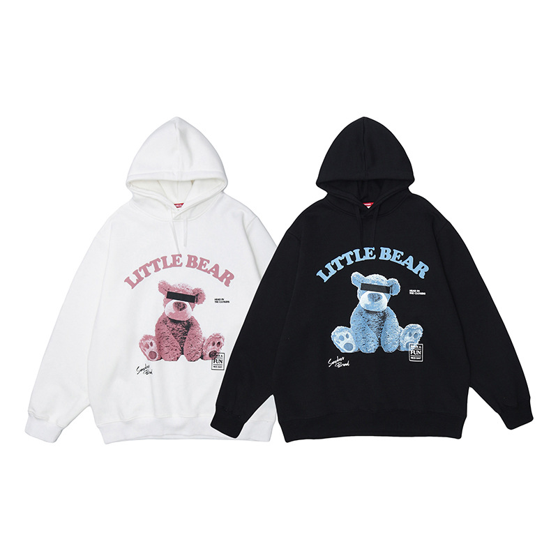 Title 1, Masked Bear Hooded Sweater, Europees en Amerika...