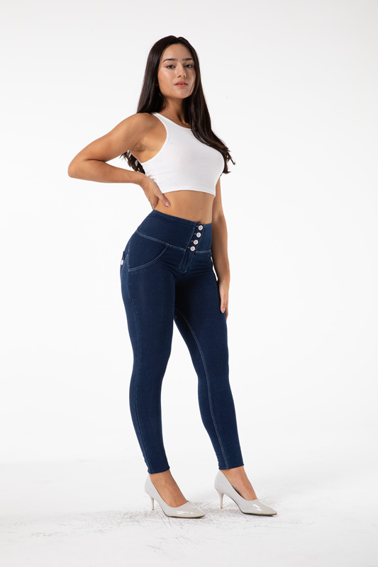 Title 6, Shascullfites Melody Jeans con Bottoni, Jegging...